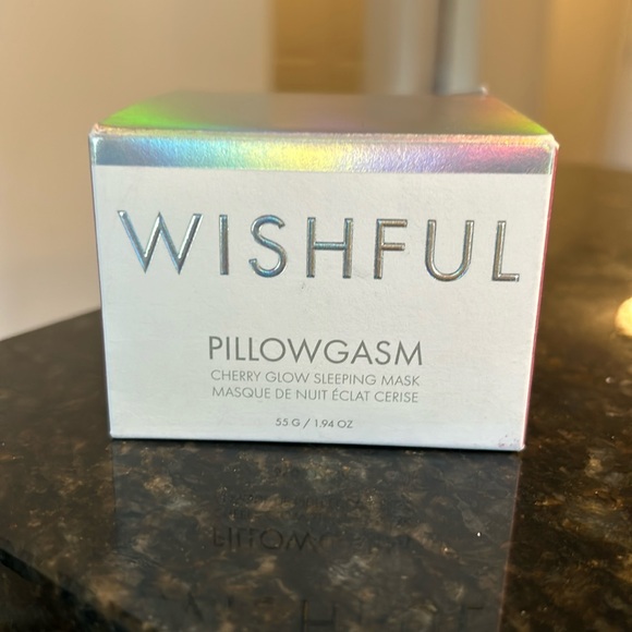 Wishful Pillowgasm Cherry Glow Sleeping Mask 1.94 oz/55g - BRAND NEW/SEALED! - Picture 5 of 11